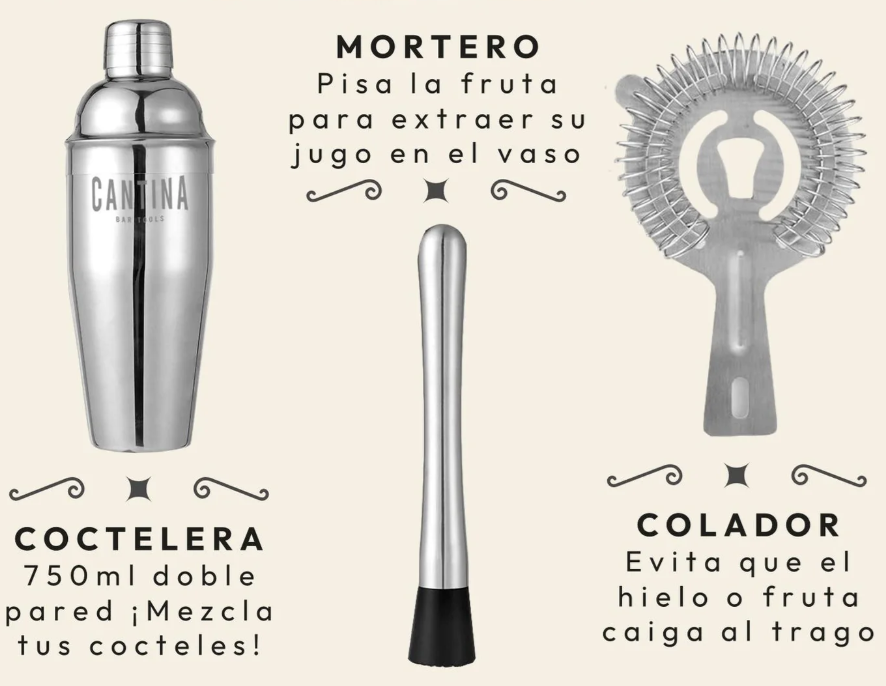 Kit Coctelero Profesional