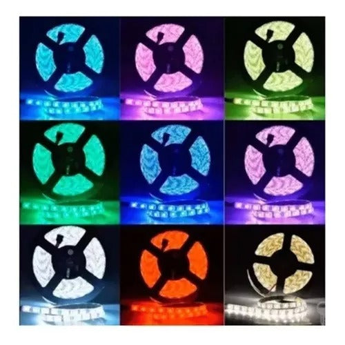Cinta Multicolor Led Luces  Luz 10Mts