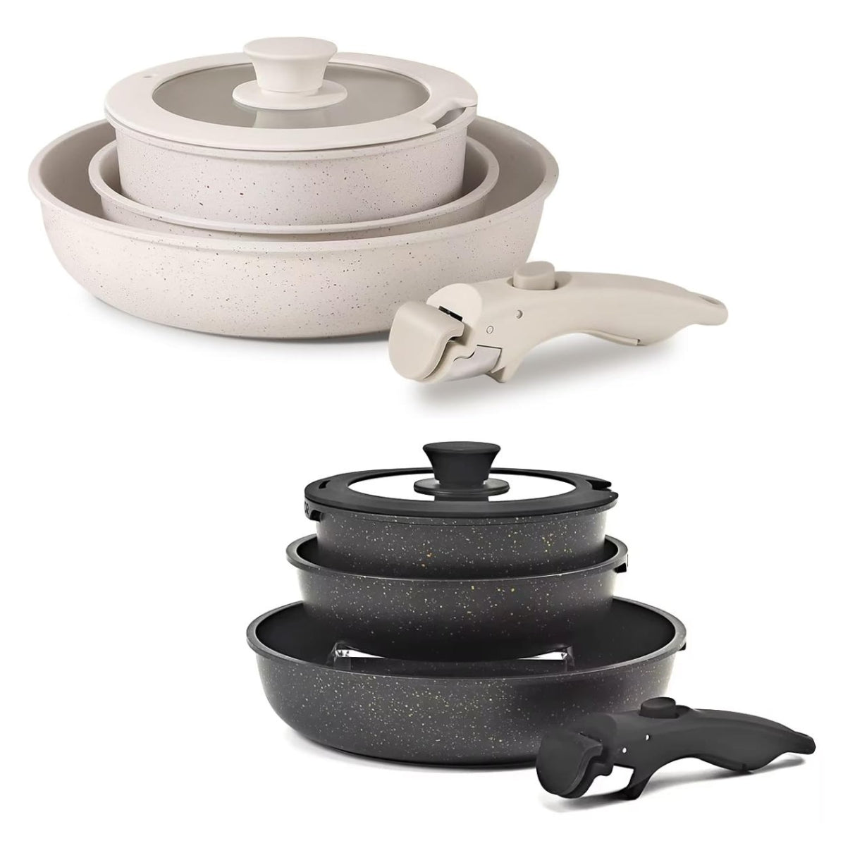 Juego Ollas Donnor Mango Desmontable 5pc