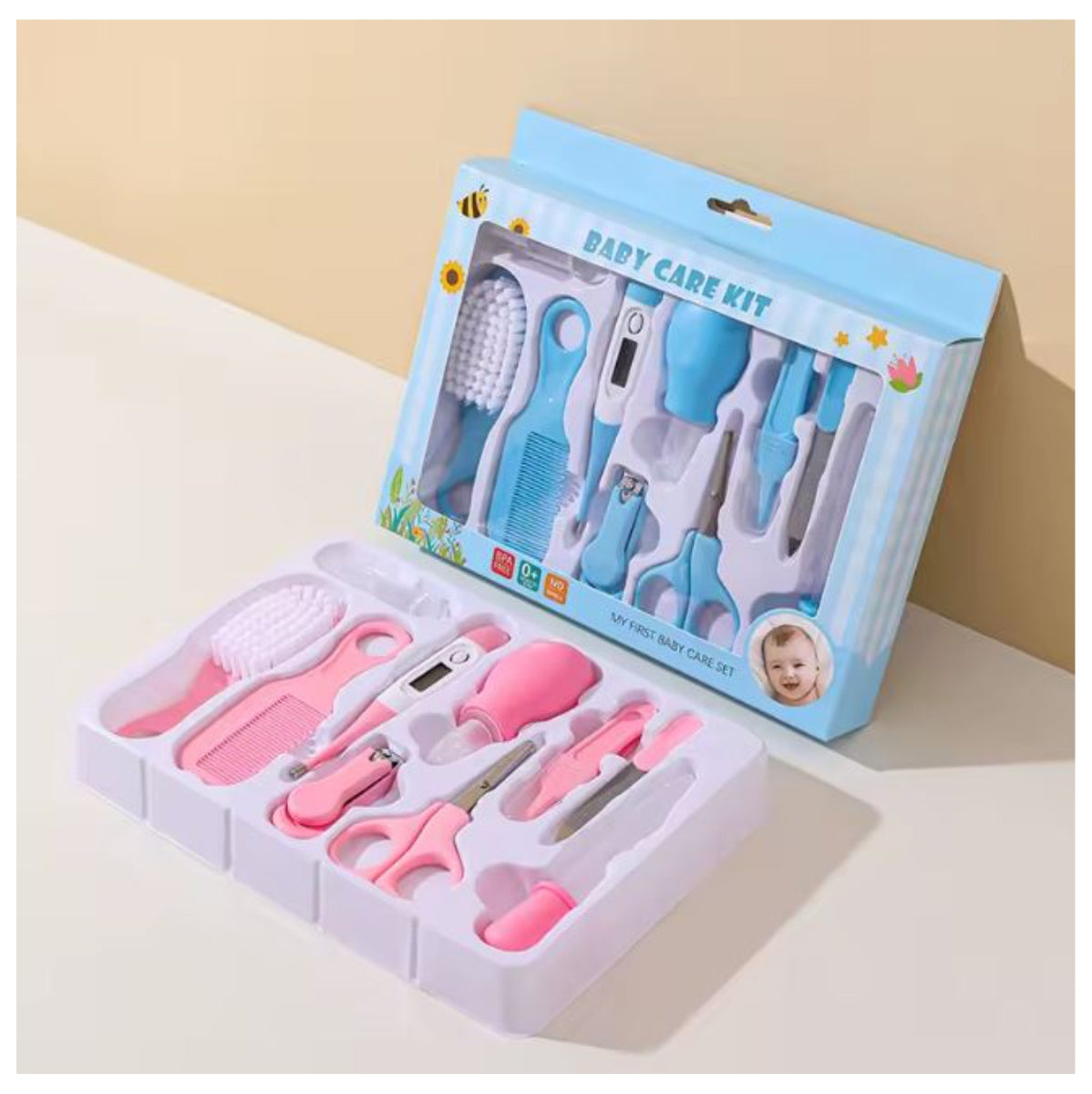 Juego de Aseo para Bebé 10 Piezas