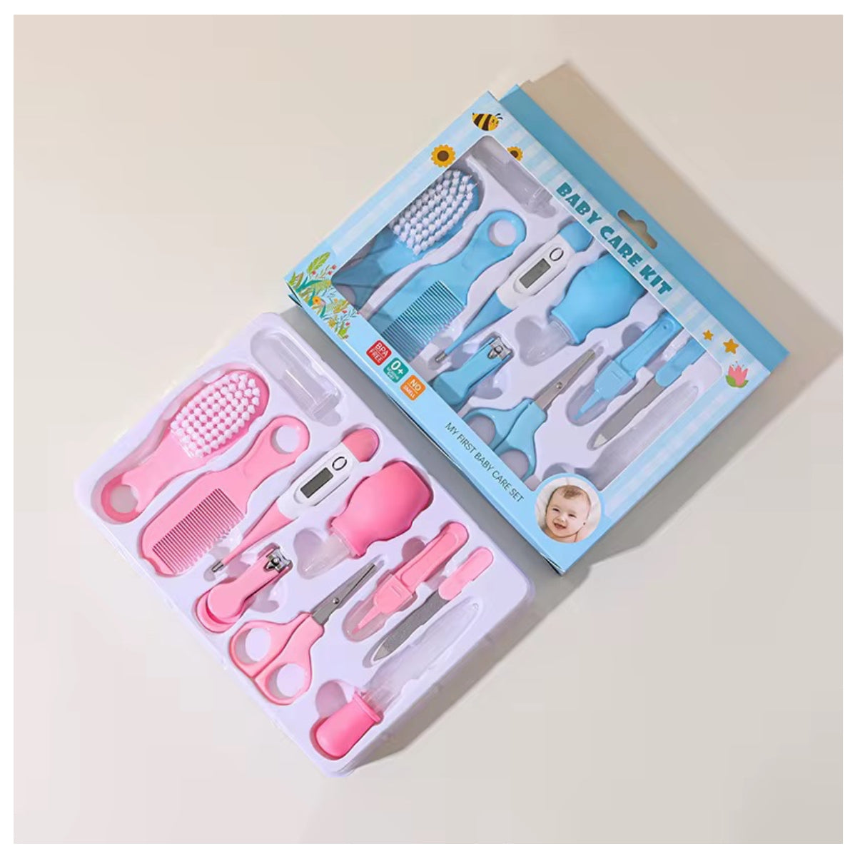 Juego de Aseo para Bebé 10 Piezas